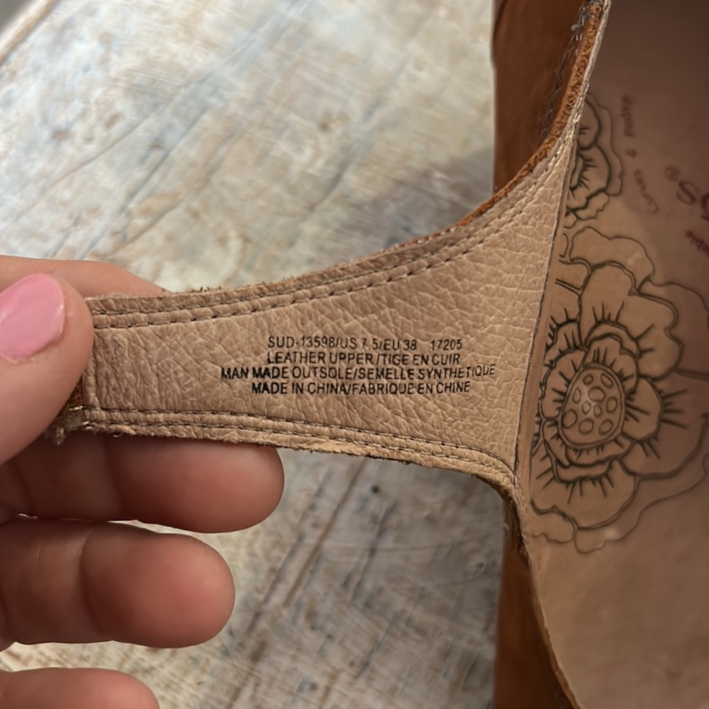 Taos Footwear Tan Mary Jane Heels - Picture 7 of 7